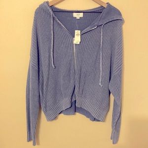 NWT Aerie Corded Hoodie